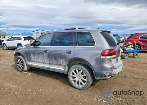 2008 Volkswagen Touareg 2 V8 from USA, damaged, VIN WVGCB77L68D041202